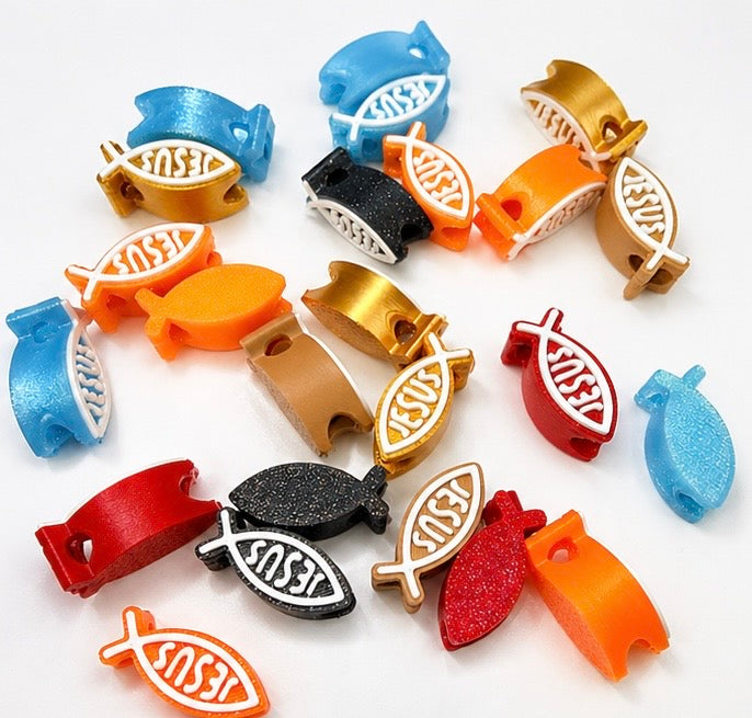JESUS FISH CHARM