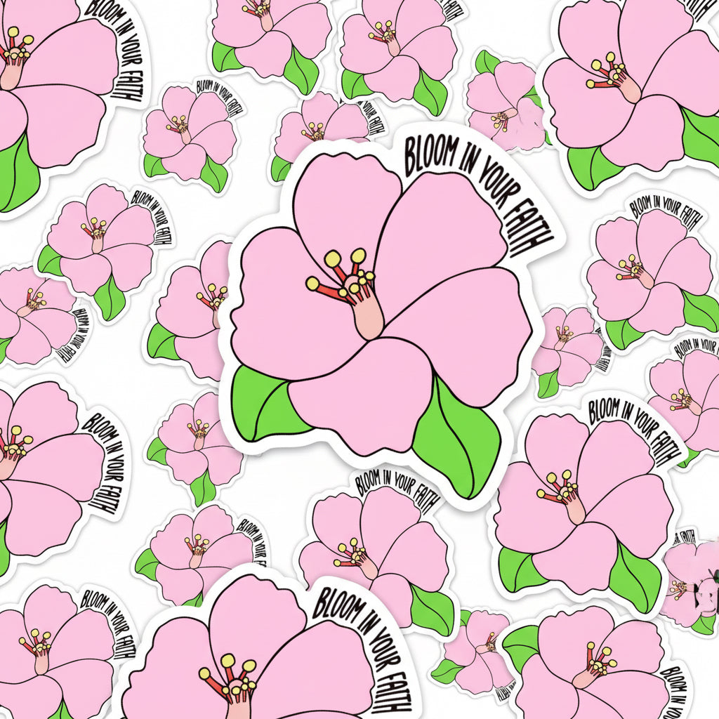 SUNNY'S FLOWER STICKER