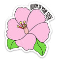 SUNNY'S FLOWER STICKER